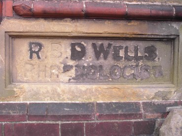 RBD Wells engraved name